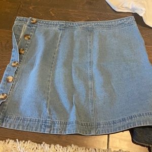 Button up skirt